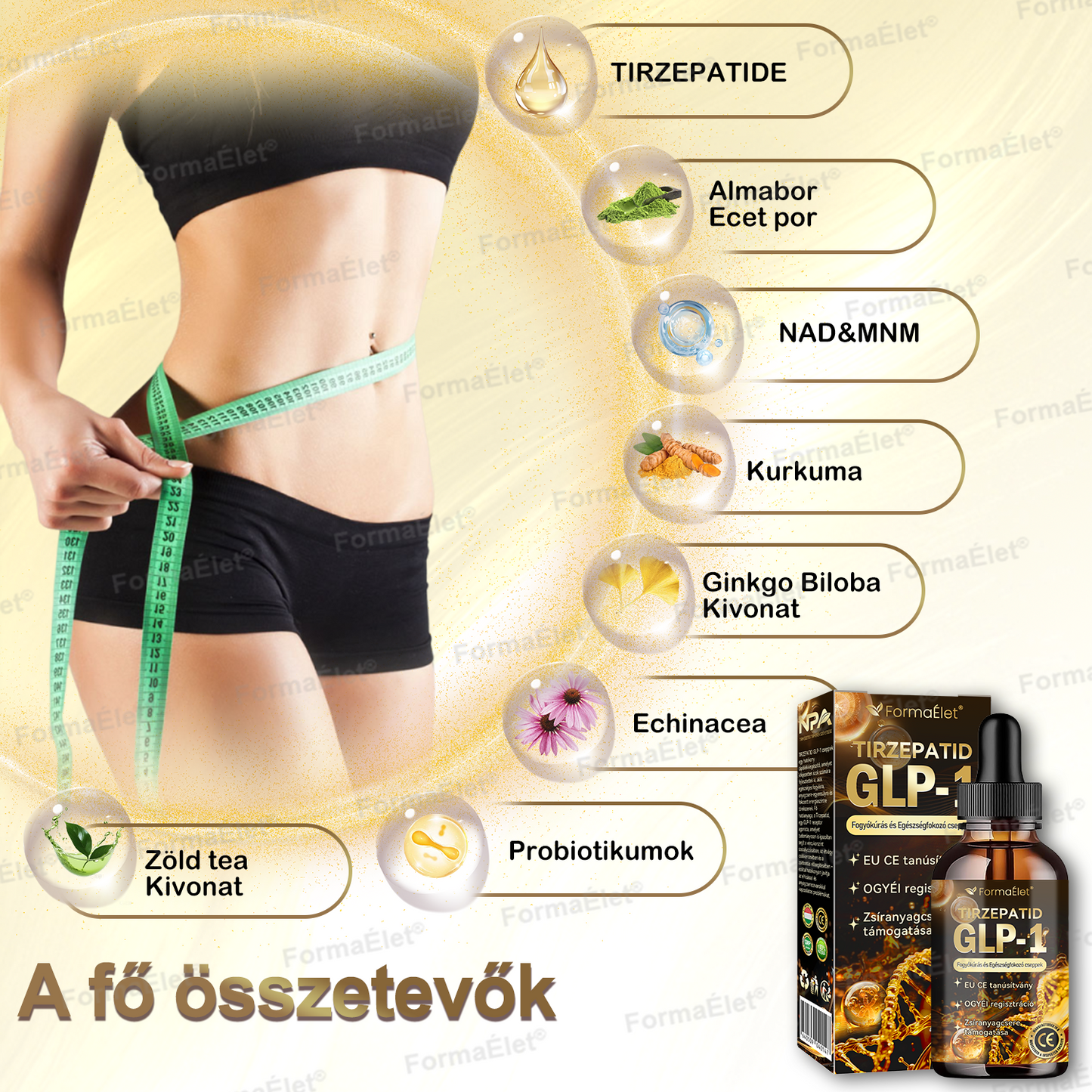 🔥A Mayo Clinic által ajánlott | Hivatalos üzlet | FormaÉlet® GLP-1 Moringa Fogyókúrás és Egészségfokozó cseppek 🔥 (Élelmiszer-minőségű zsírégető – Az Obesity Society fejlesztése)