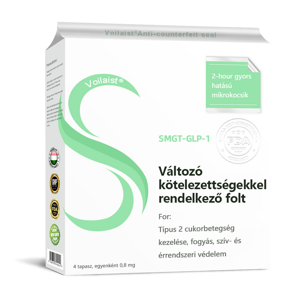 [Lásd az eredményeket 7 nap múlva]🌲Voilaist® SMGT-GLP-1 nano mikrotűs tapasz (Fájdalommentes, hosszan tartó, kezeli a cukorbetegséget, az elhízást és a szív- és érrendszeri betegségeket)