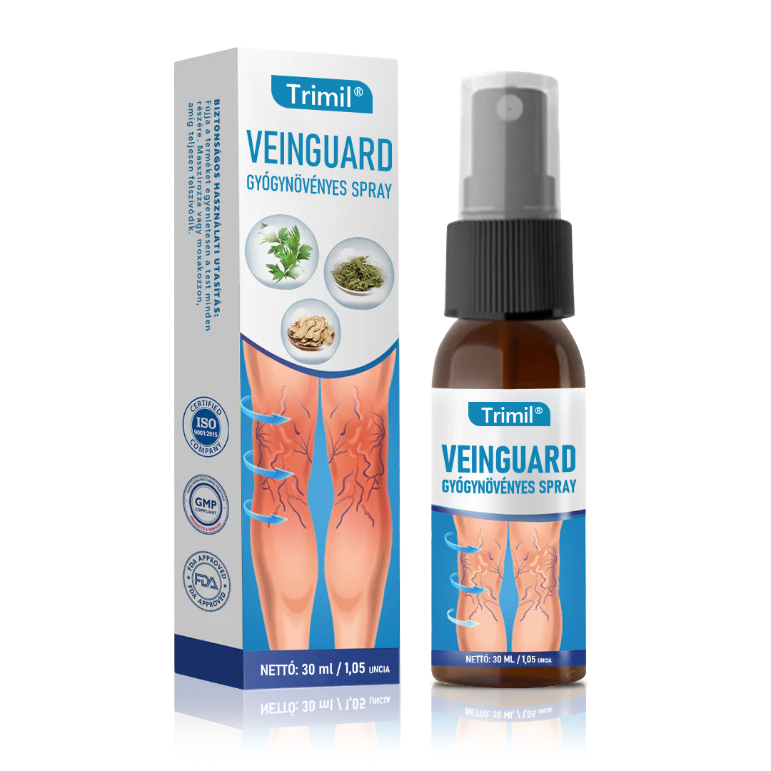 Trimil® VeinGuard Gyógynövényes Spray — ✨Klinikailag bizonyított, hogy mindössze 7 nap alatt megszünteti a visszereket!