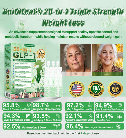 DOOEKA® GLP-1 20-az-1 Slim & Health Orális Oldat – Egyszerű napi használat, látványos eredmény 7 nap alatt, 100 milliárd aktív probiotikummal ✅ testsúlykezelés, szív-, cukorbetegség-, bél- és női egészség, feszes bőr, energia.